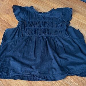Rails flutter sleeve women’s black Blouse